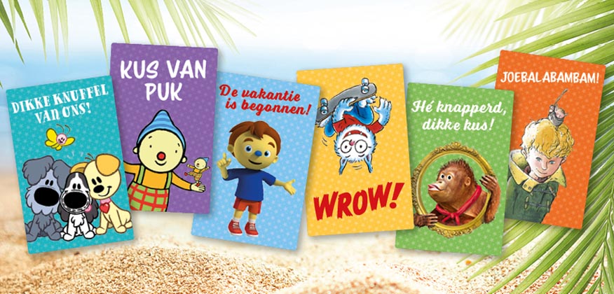 vakantiekaartjes,zomergroet