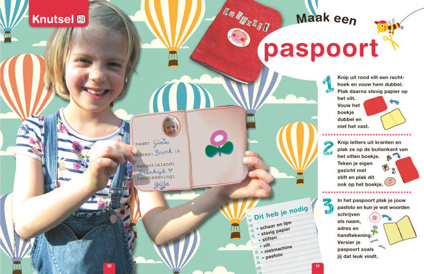 Paspoort knutselen