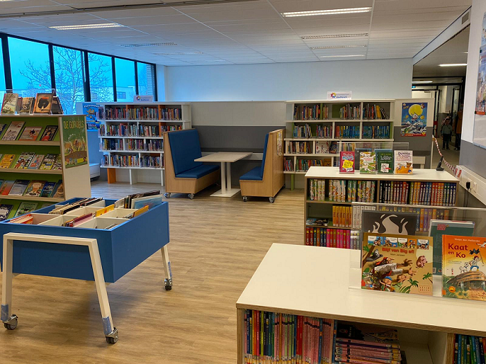 Van losse boeken naar een échte schoolbieb