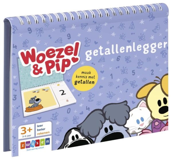 Wanten grootmoeder mooi Woezel & Pip getallenlegger | 9789048740116 – Uitgeverij Zwijsen