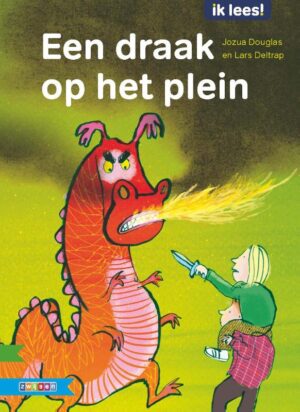 Een draak op het plein