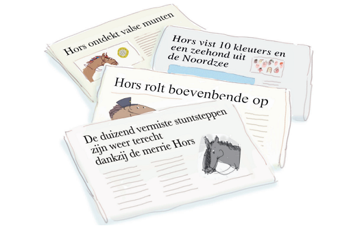 Illustratie uit serie Hors 