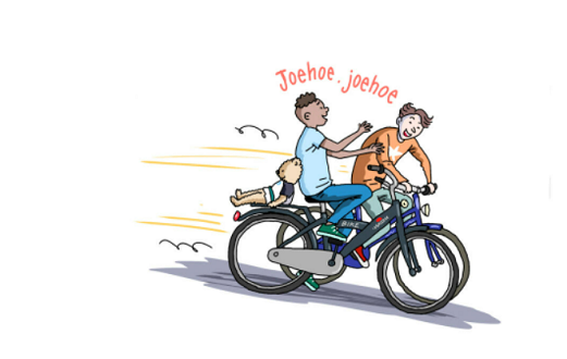 illustratie uit de serie Makkelijk & Leuk