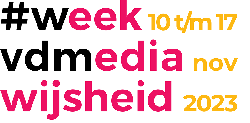 Week van de mediawijsheid 2023 met het thema #hierniet