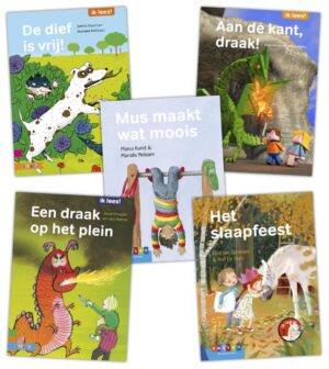 Pakket Ik lees! AVI E3 (5 titels)