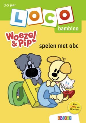 Loco bambino Woezel & Pip spelen met abc