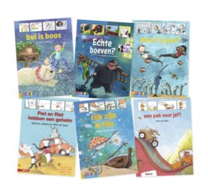 Pakket AVI strips groep 3 (6 titels)