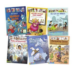 Pakket AVI strips groep 4 en 5 (6 titels)