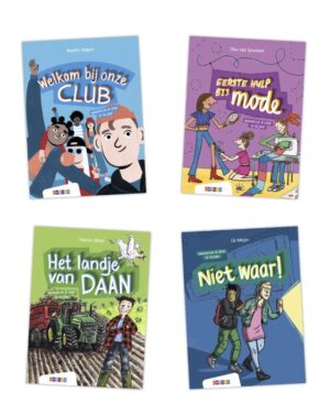 Pakket Makkelijk & Leuk AVI E4 (4 titels)