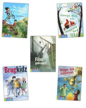 Pakket Toneellezen groep 4 t/m 8 (5 titels)