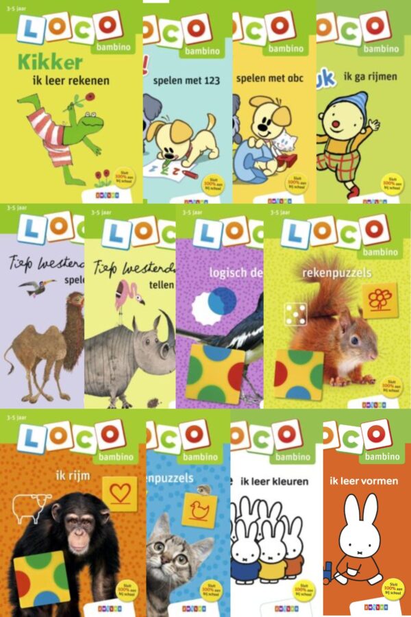 pakket loco bambino voor kinderdagverblijven en kleuterklassen