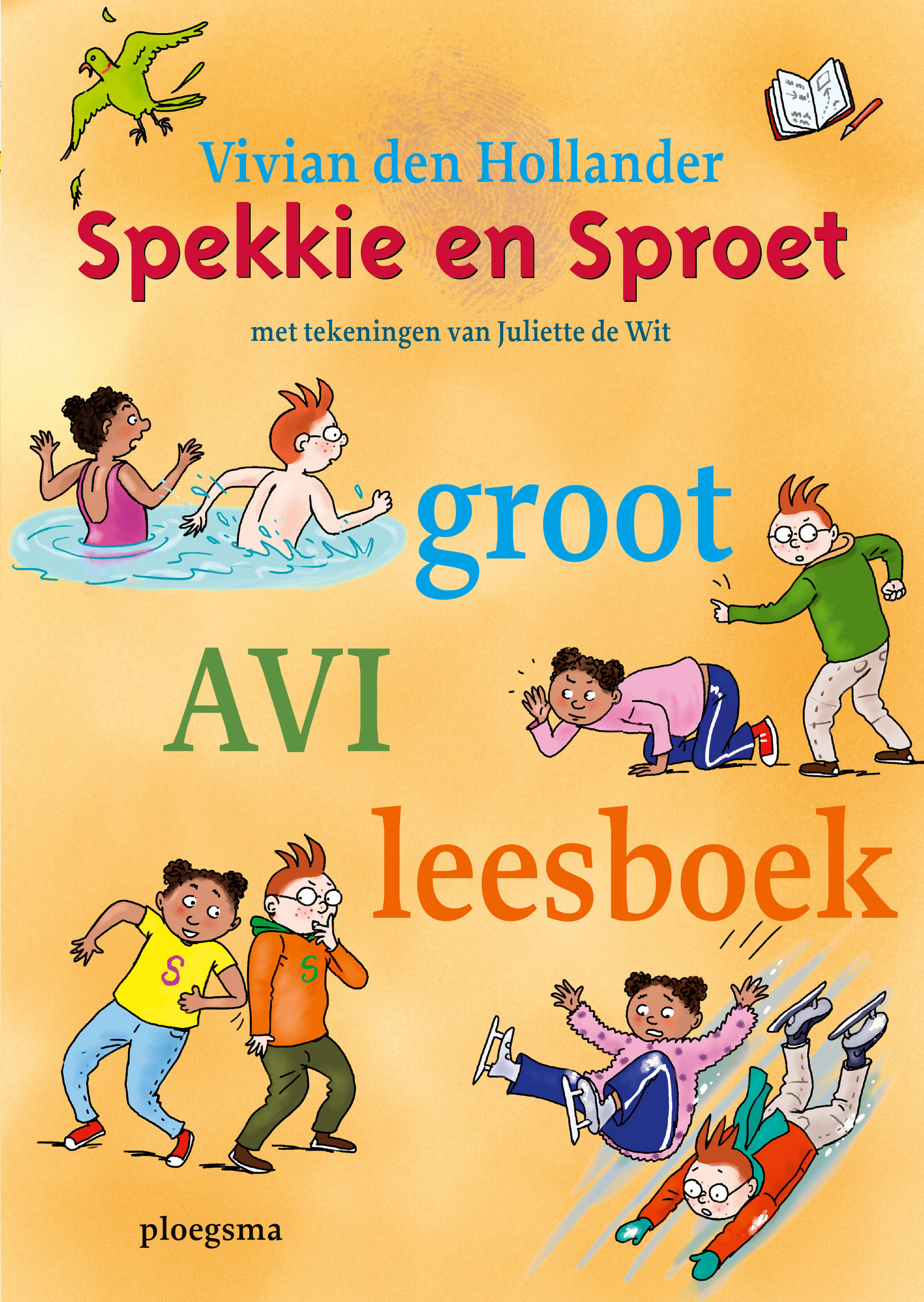 Spekkie en Sproet groot AVI leesboek - Uitgeverij Zwijsen