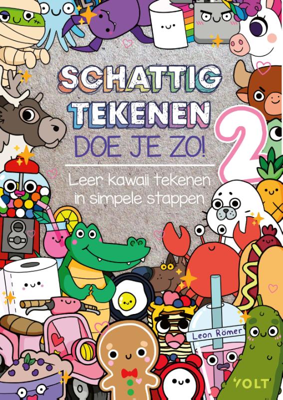 Schattig tekenen doe je zo Leon Rmer Leon Rmer Kinderboeken