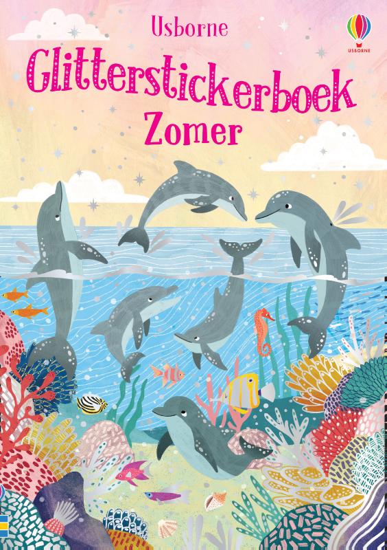 Glitterstickerboek zomer - Afbeelding 1