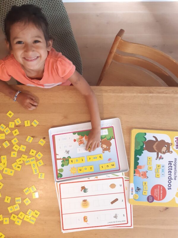 letterplons magnetische letterdoos