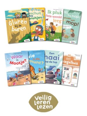 Boekenpakket Veilig leren lezen Zoem-versie anker afsluiting (8 titels)