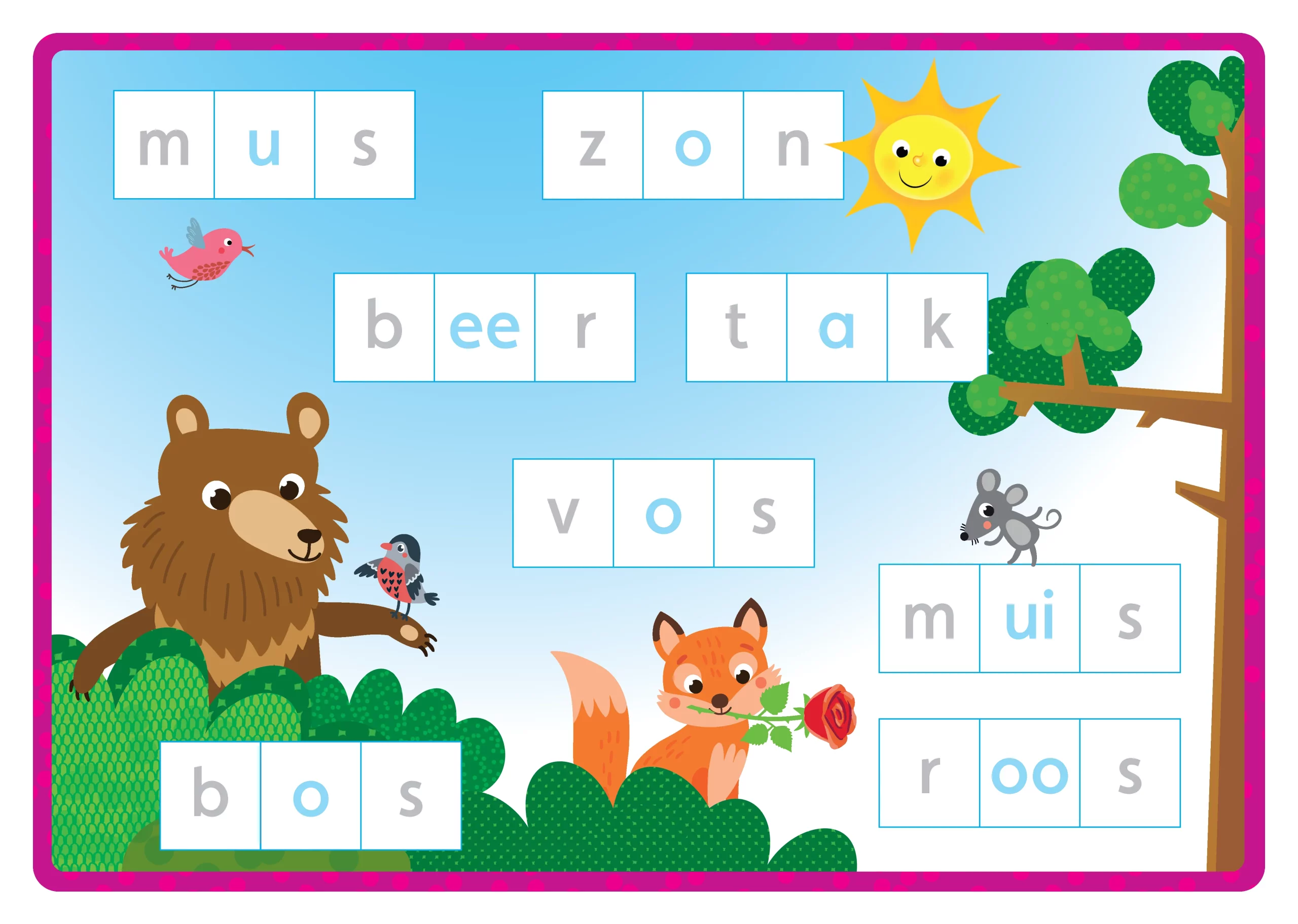magnetische letterdoos letterplons