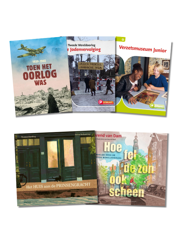 boekenpakket thema nederland in de tweede wereldoorlog (groep 5 6)