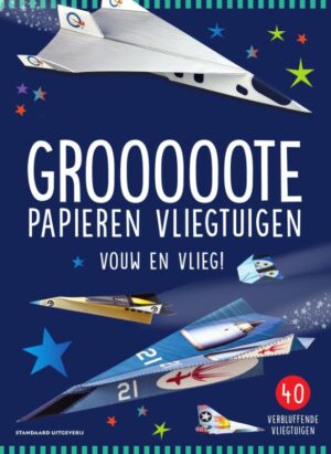 Grooooote papieren vliegtuigen