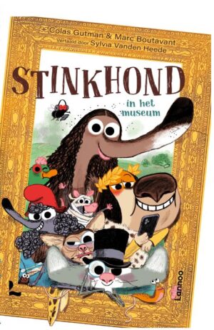 Stinkhond in het museum
