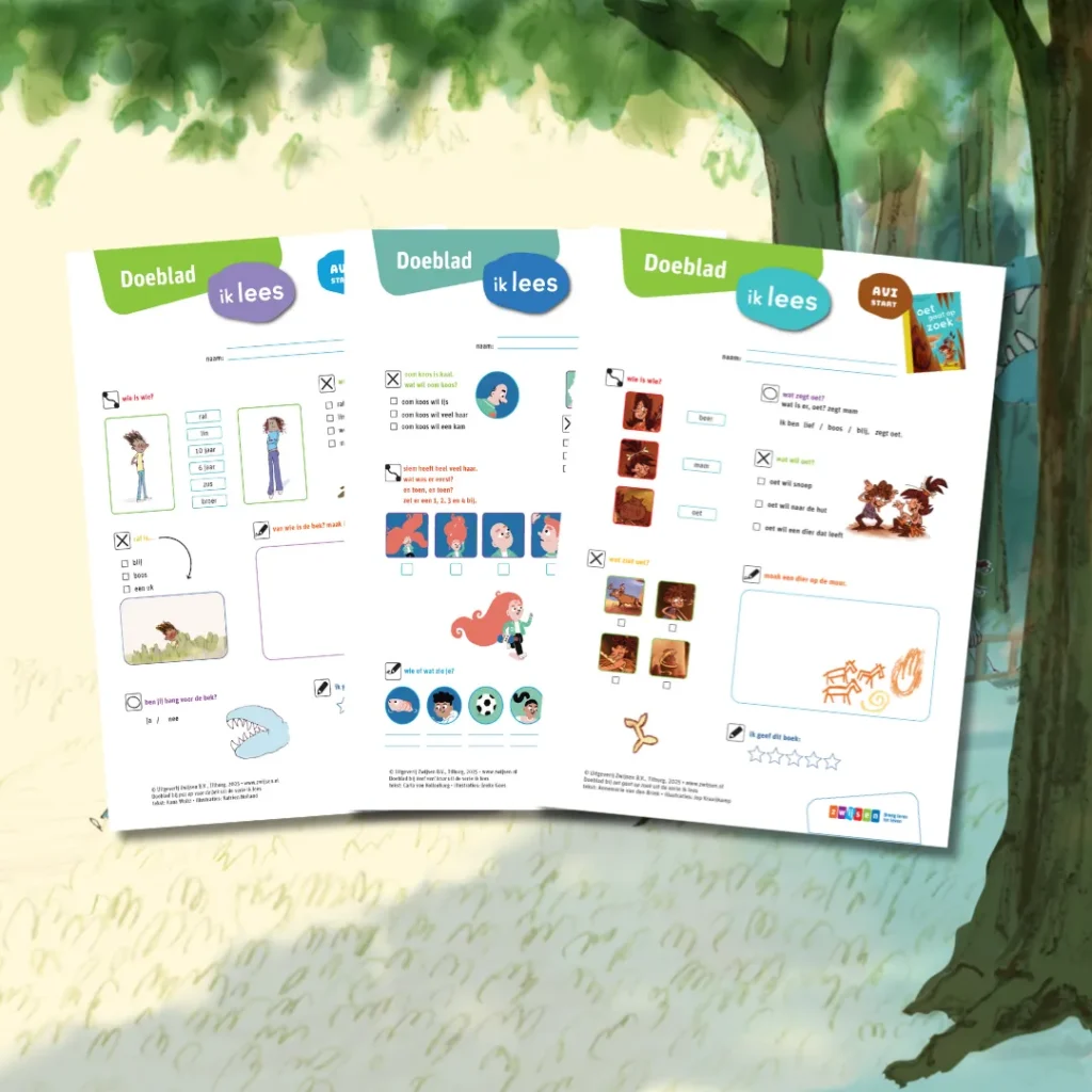 Gratis download &#8211; 3x ik lees doeblad
