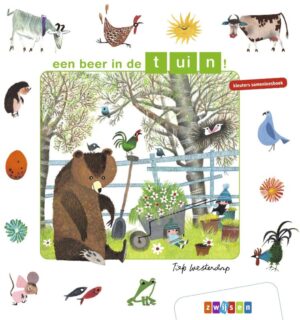 een beer in de tuin!