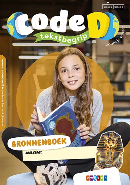 Cover Code D Tekstbegrip, Bronnenboek groep 7