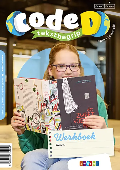 Cover Code D Tekstbegrip, Werkboek groep 8