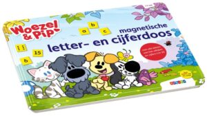 Woezel & Pip magnetische letter- en cijferdoos
