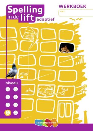Spelling in de lift adaptief - werkboekjes niveau 1 (5 ex)