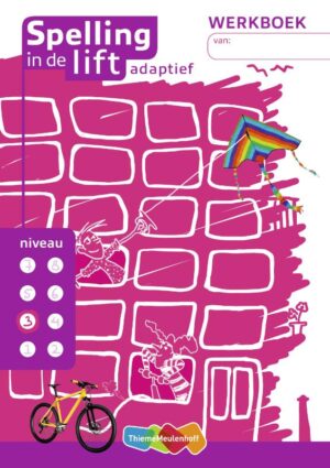 Spelling in de lift adaptief - werkboekjes niveau 3 (5 ex)