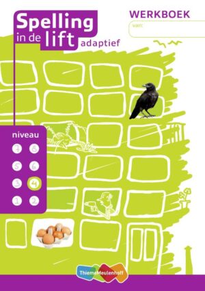 Spelling in de lift adaptief - werkboekjes niveau 4 (5 ex)