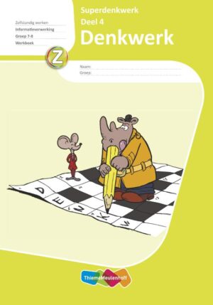 Denkwerk Informatieverwerking superdenkwerk 4 Werkboek groep 7/8 (5 ex)