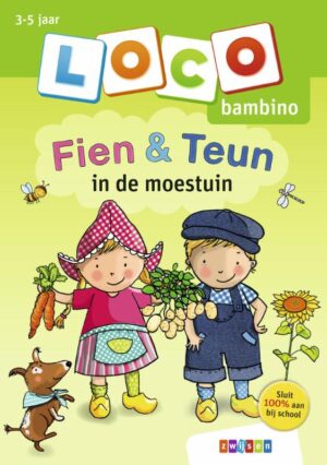 Loco bambino Fien & Teun in de moestuin