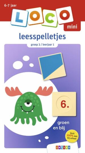 Loco mini leesspelletjes - groep 3 leerjaar 1