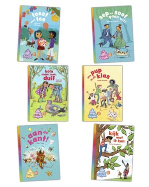 Pakket ik leer lezen met Zwijsen AVI M3 (6 titels)