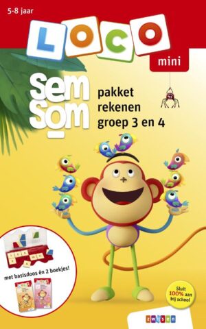 Loco mini Semsom rekenen groep 3 en 4 - pakket