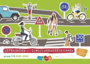 Schoolverkeersexamen 2025-2026 - Oefenboek groep 7-8