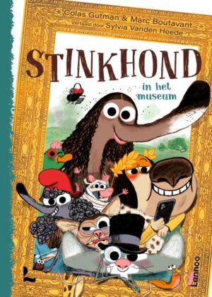 Stinkhond in het museum