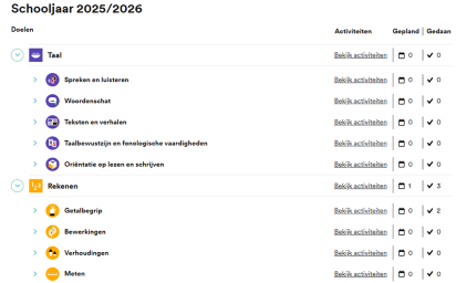 🔗 Directe koppeling: zoeken vanuit doelen naar activiteiten