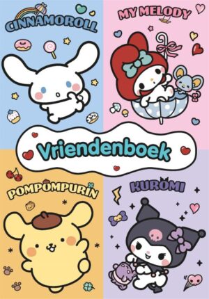 Cinnamoroll & vriendjes - vriendenboekje