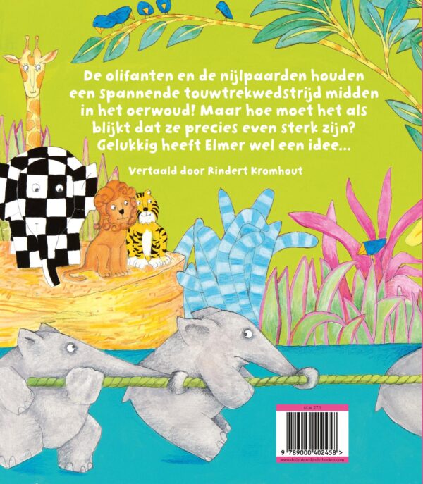 Elmer en de touwtrekwedstrijd - Afbeelding 2