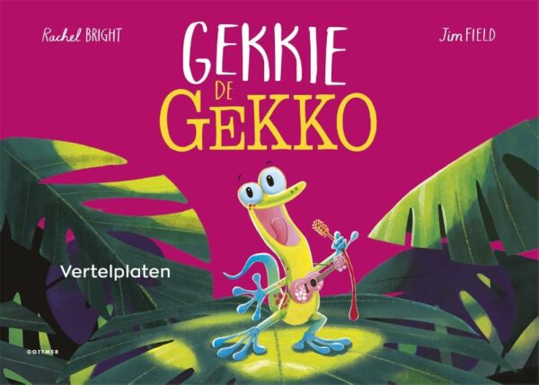 Vertelplaten Gekkie de gekko - Afbeelding 1
