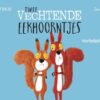 Vertelplaten Twee vechtende eekhoorntjes - Afbeelding 1