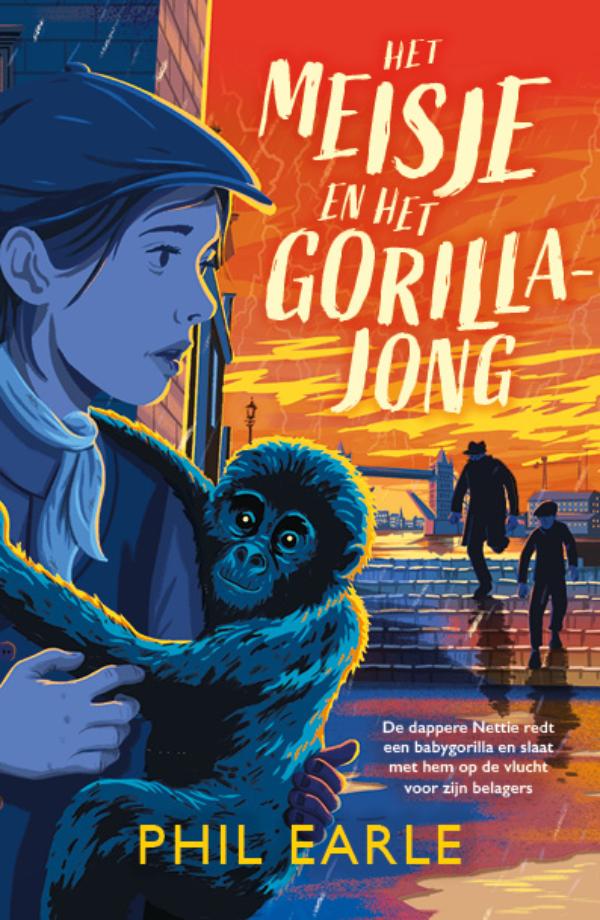Het meisje en het gorillajong - Afbeelding 1