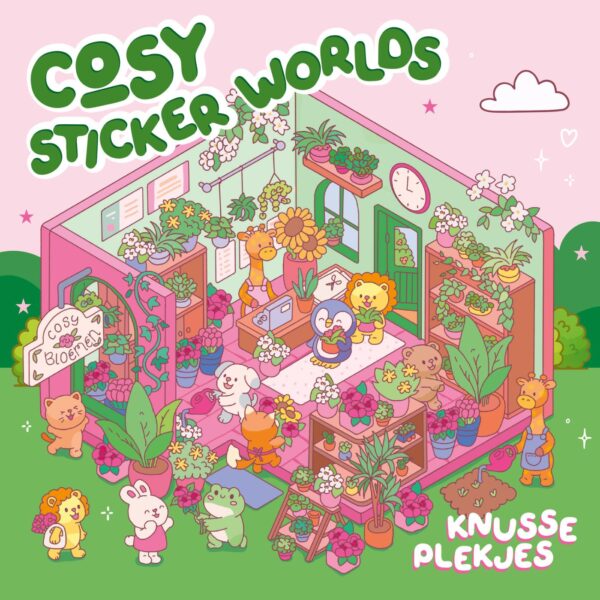 Cosy Sticker Worlds - Afbeelding 1