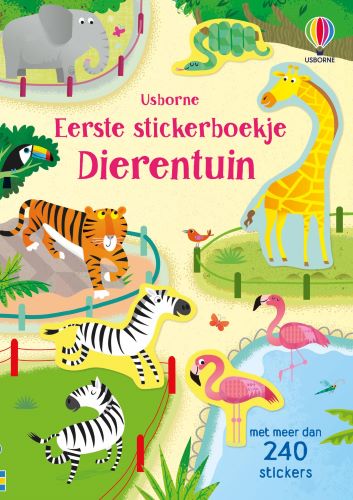 Eerste stickerboekje Dierentuin - Afbeelding 1