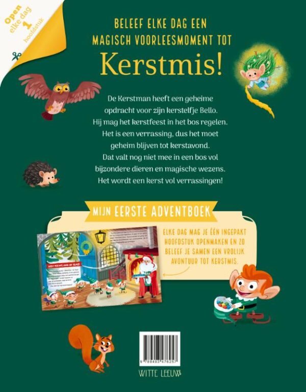 Mijn eerste adventboek - Kerstmis in het dierenbos - Afbeelding 2