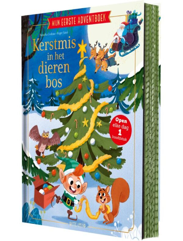 Mijn eerste adventboek - Kerstmis in het dierenbos - Afbeelding 1