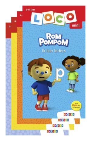 Pakket LOCO Rompompom voor groep 1-2